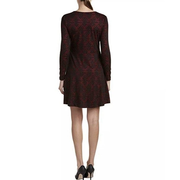 Kensie Women’s Pullover Dress Size S Long Sleeve Knee Length Round Neck - Picture 7 of 14